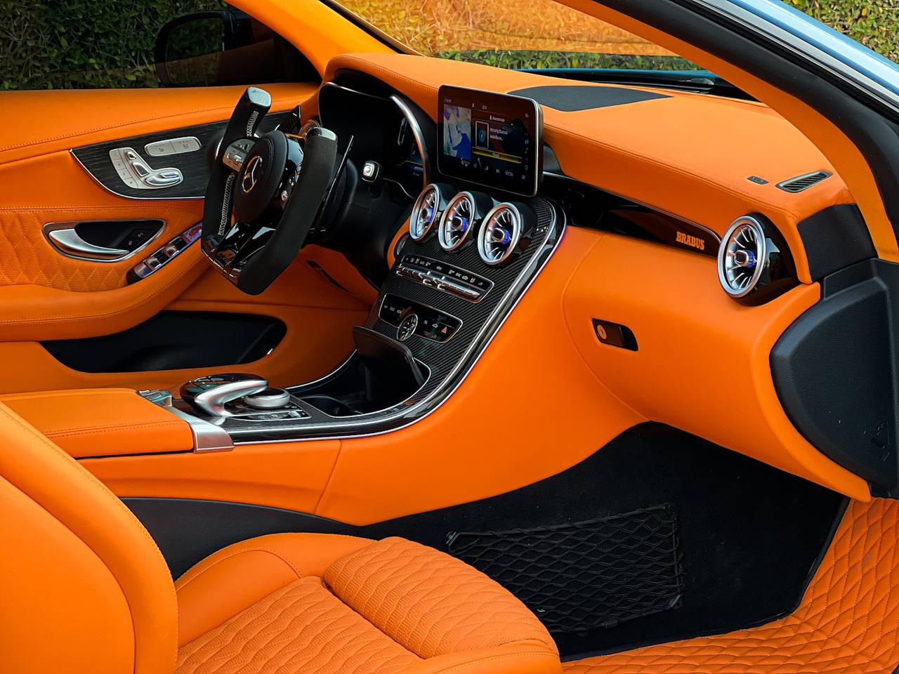 Mercedes C63 convertible brabus