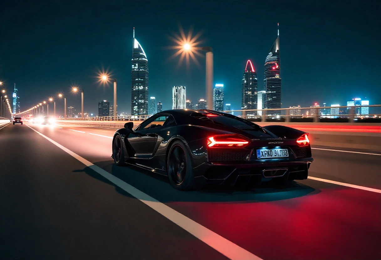Best-Routes-for-a-Night-Drive-in-Dubai-with-Rental-Supercars