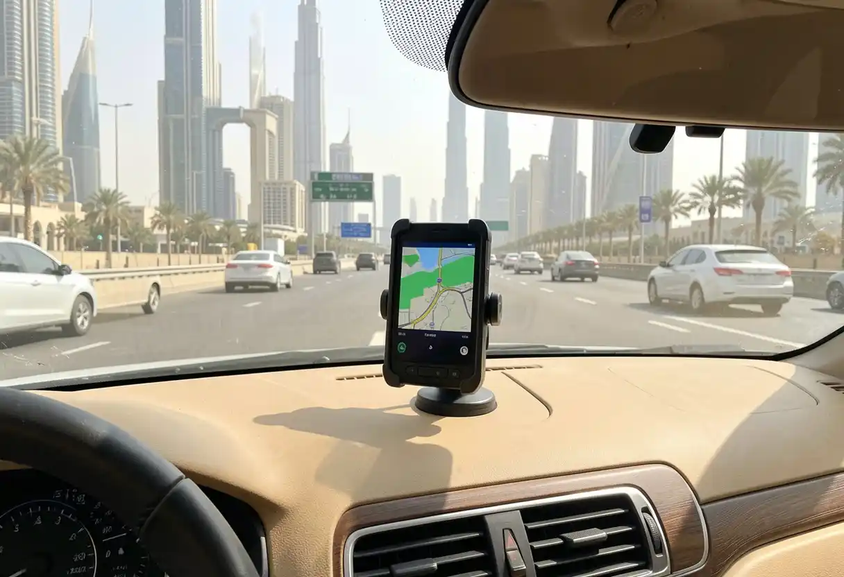 Is It Legal to Use a GPS Mount on Your Windscreen in Dubai