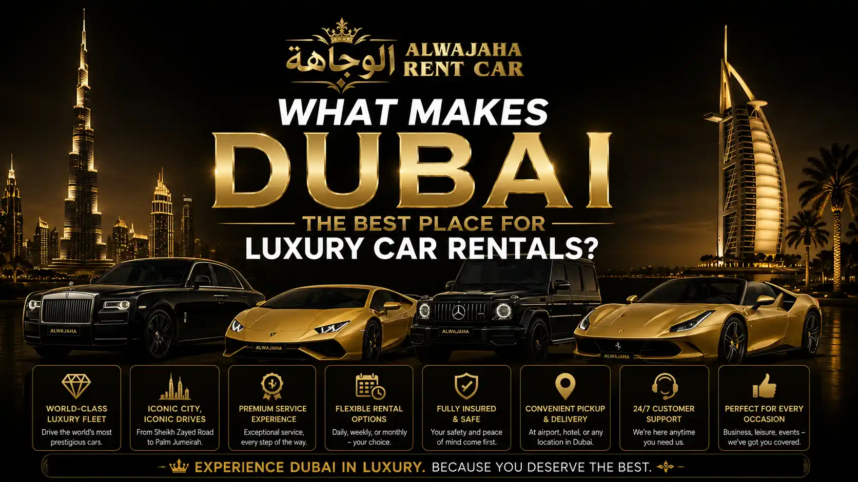 What Makes Dubai the Best Place for Luxury Car Rentals