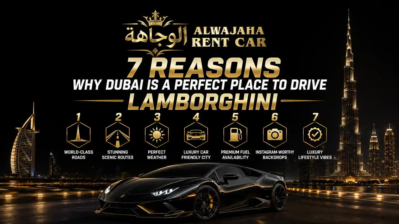 Drive Lamborghini in Dubai