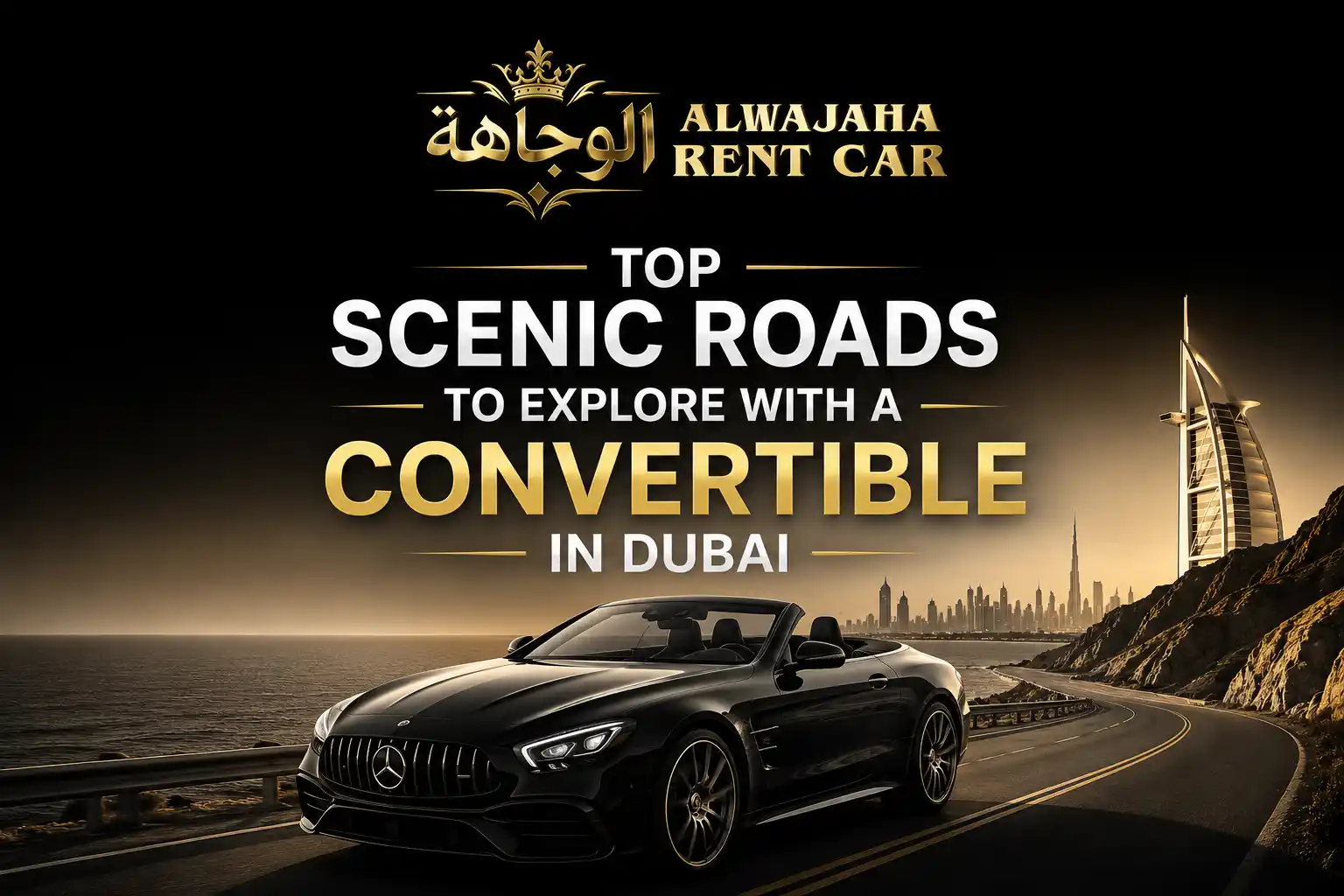 Top Scenic Roads to Explore with a Convertible in Dubai